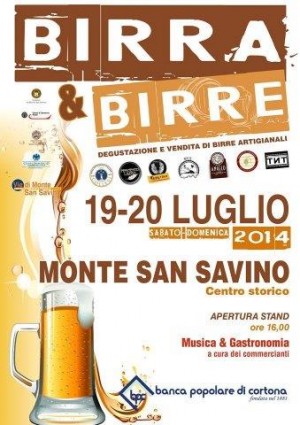 Birra e Birre 19 20 Luglio 2014 - Monte San Savino Birra e Birre 19 20 Luglio 2014 - Monte San Savino