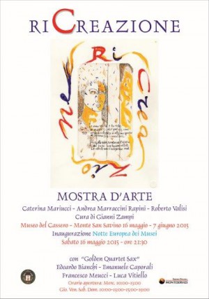 Ricreazione Mostra d'Arte - Monte San Savino Ricreazione Mostra d'Arte - Monte San Savino